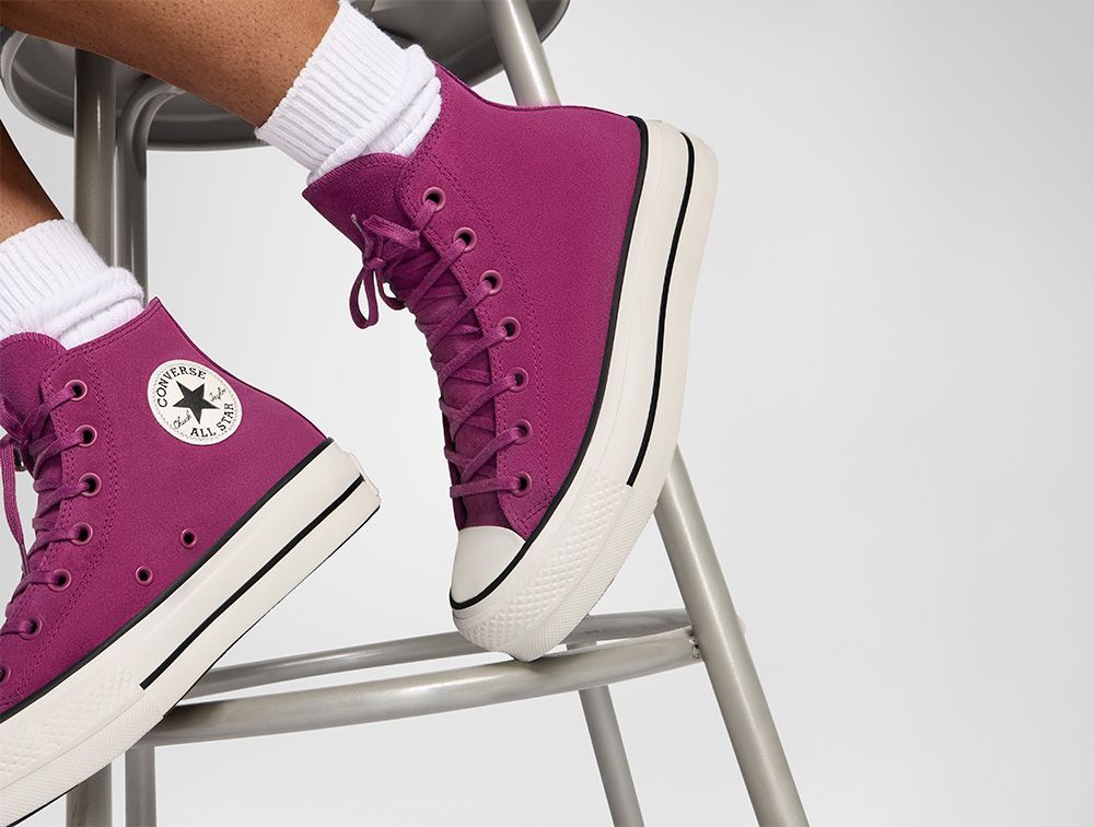 Zapatilla Converse Chuck T Lift Mujer Lila-8