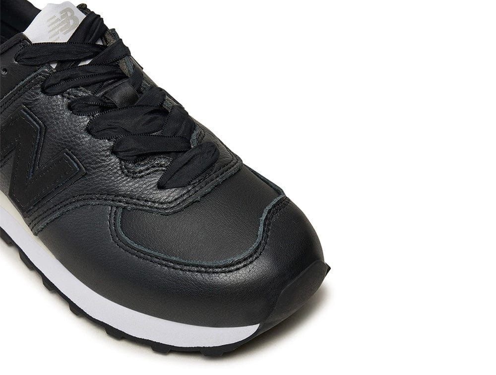 Zapatilla New Balance 574 Mujer Negro - Blanco-1
