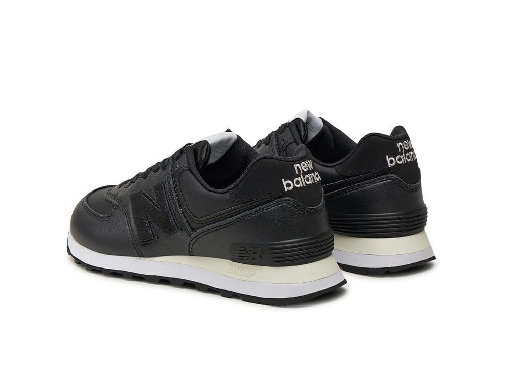 Zapatilla New Balance 574 Mujer Negro - Blanco-3