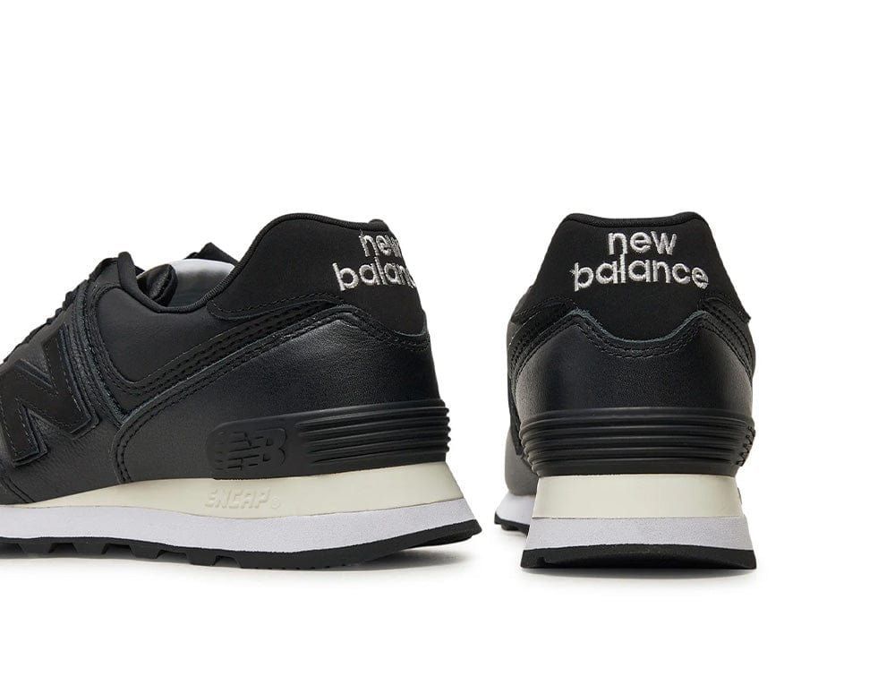 Zapatilla New Balance 574 Mujer Negro - Blanco-5