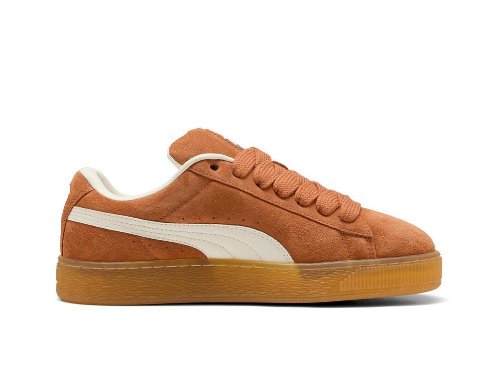 Zapatilla Puma Suede Xl Hombre Café-0