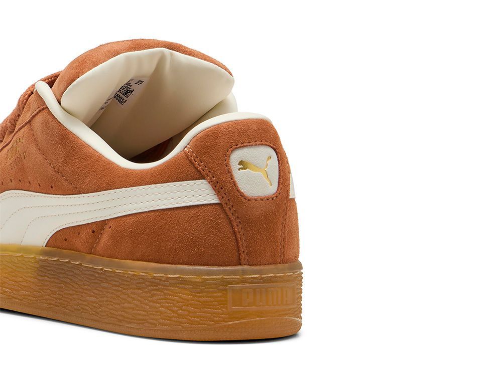Zapatilla Puma Suede Xl Hombre Café-3