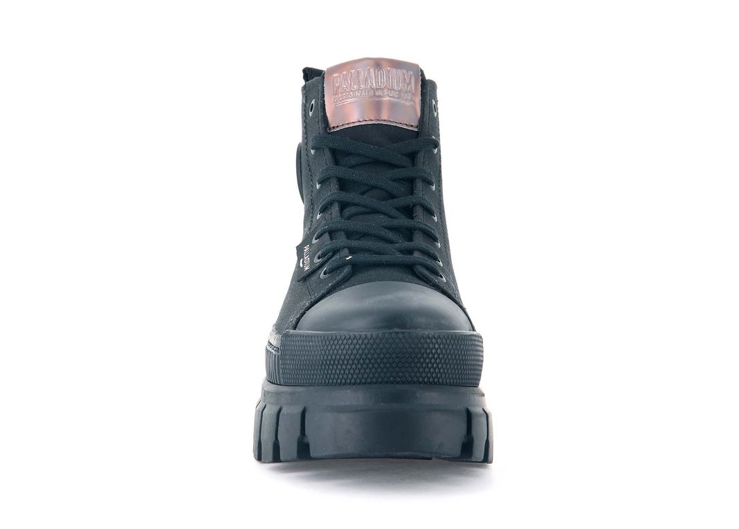 Zapatilla Palladium Revolt Hi Tx Mujer Negro-5