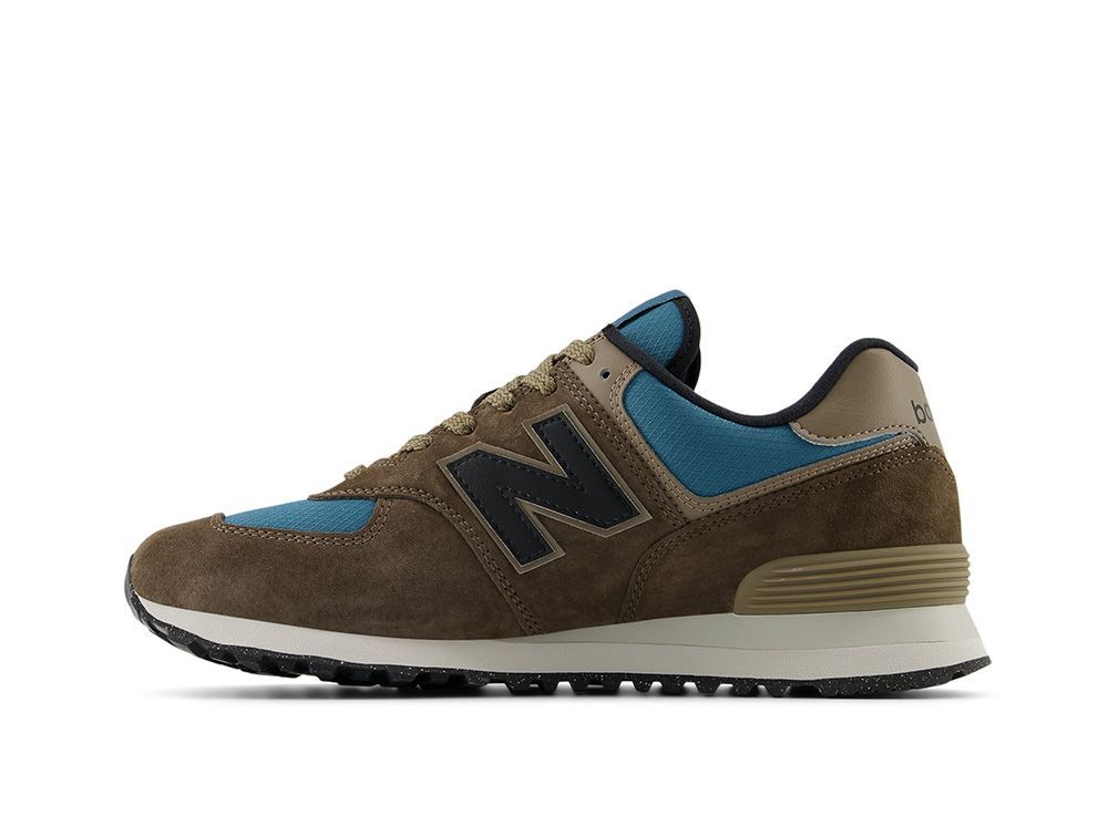 Zapatilla New Balance 574 Hombre Café-1