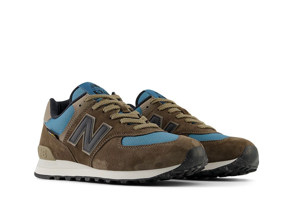Zapatilla New Balance 574 Hombre Café-3