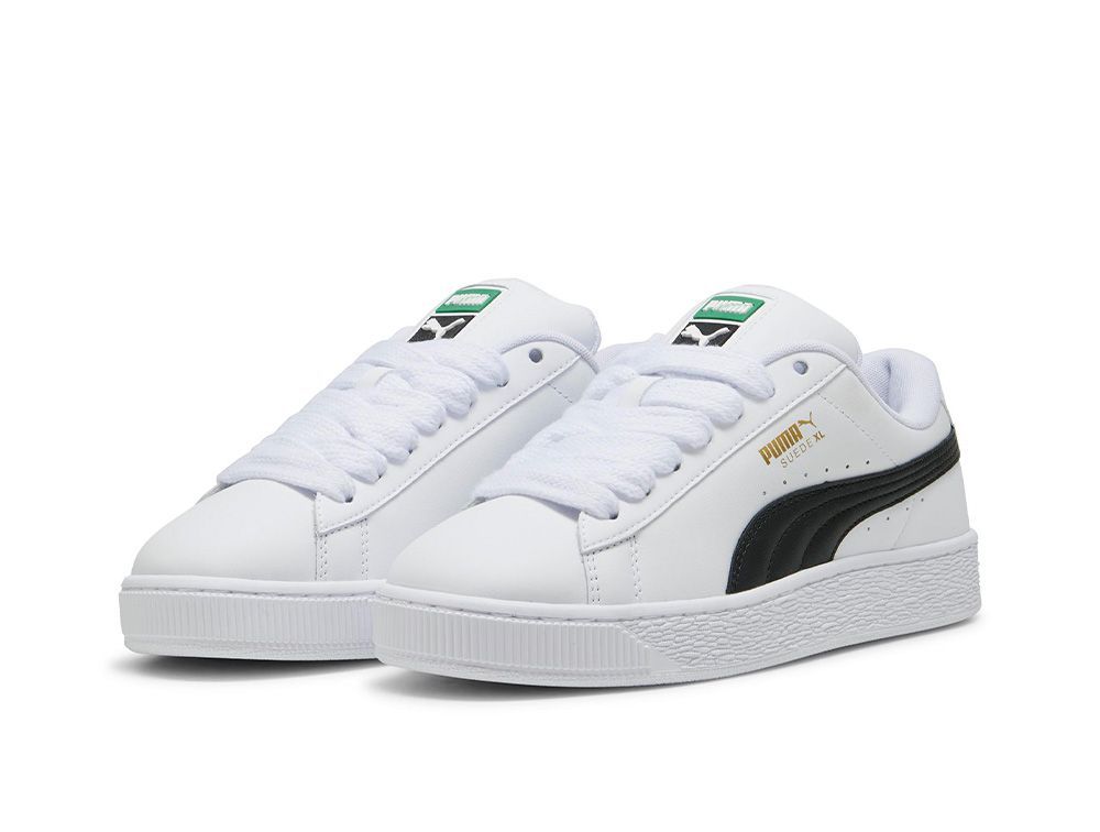 Zapatillas Puma Suede Xl Lth Hombre Blanco-3