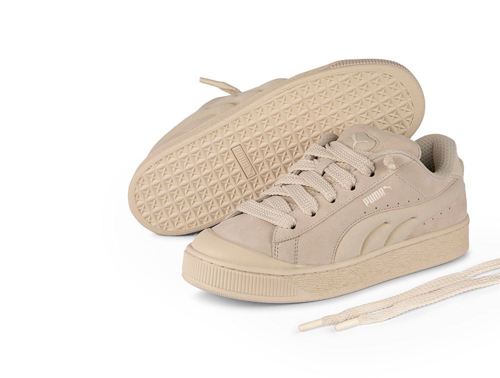 Zapatilla Puma Suede Xl Crush Preserves Unisex Beige-1
