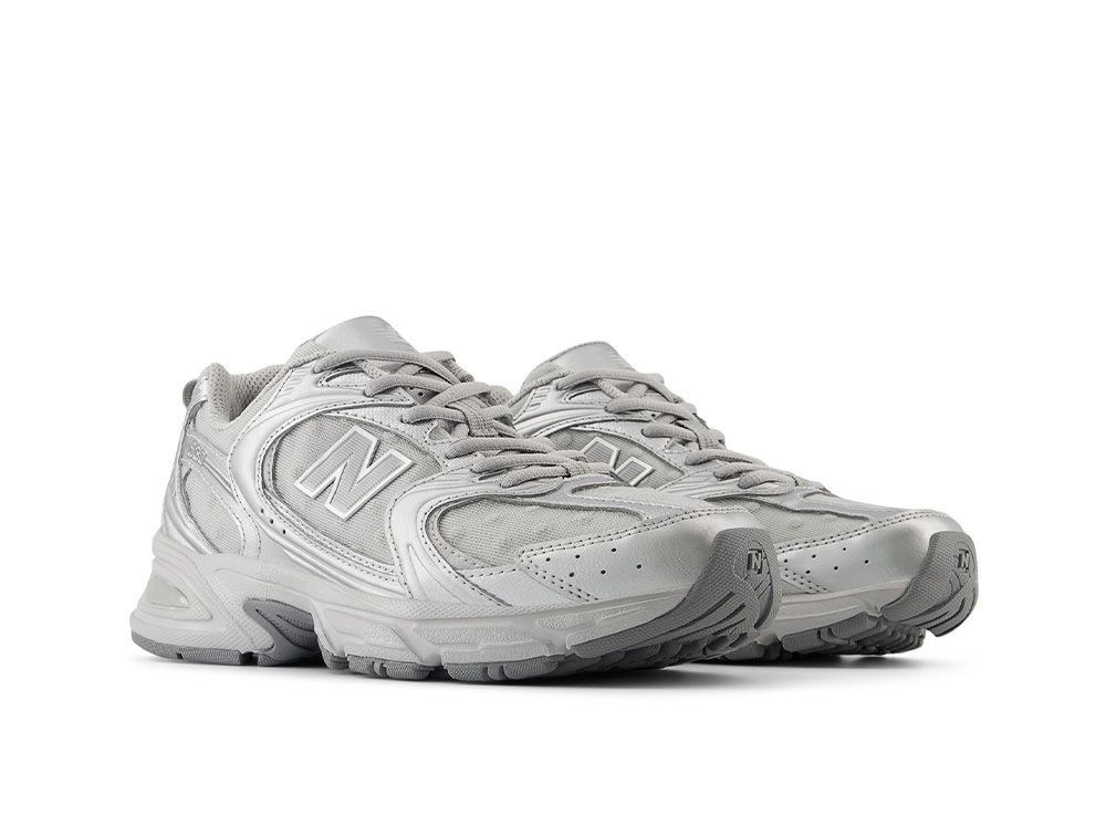 Zapatilla New Balance 530 Unisex Gris - Blanco-1