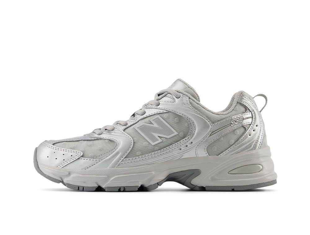 Zapatilla New Balance 530 Unisex Gris - Blanco-2