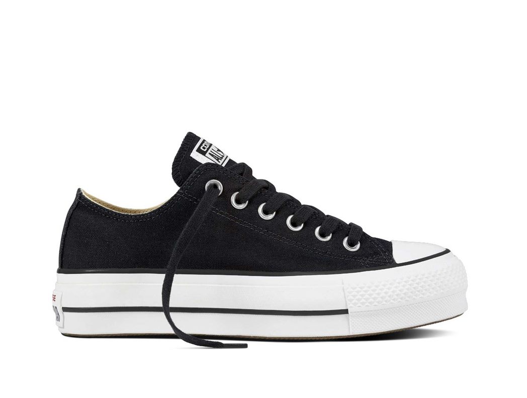 Zapatilla Converse Chuck Taylor Plataforma Mujer Negro-0