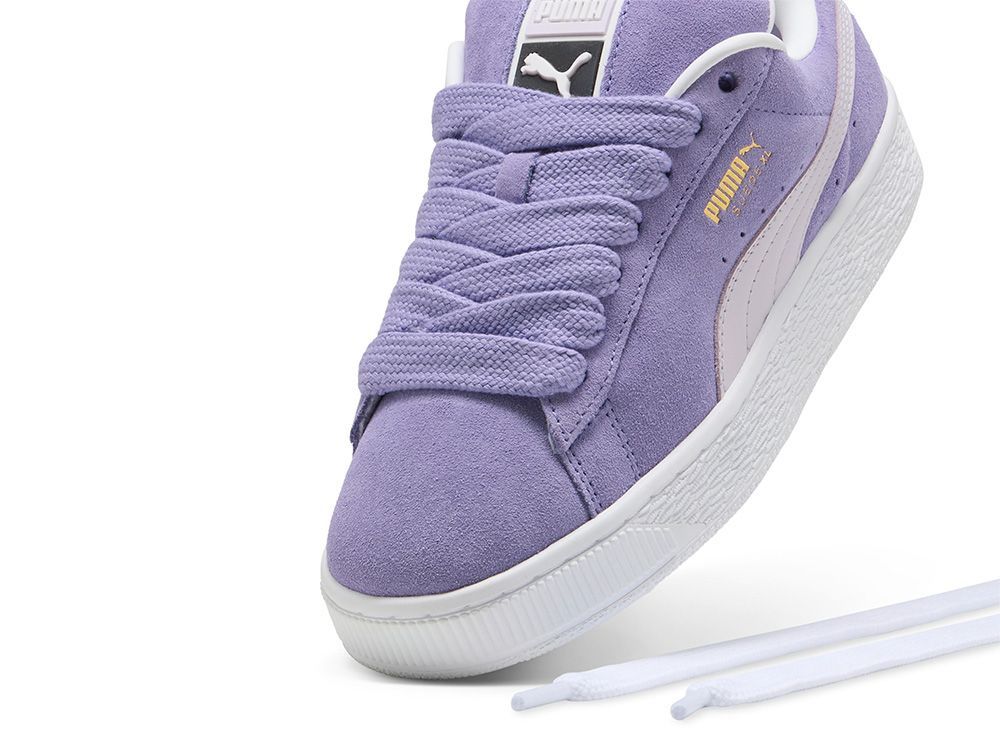 Zapatilla Puma Suede Xl Mujer Lila-1