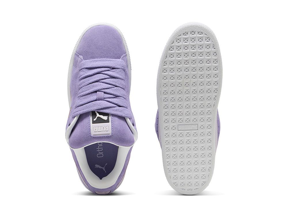 Zapatilla Puma Suede Xl Mujer Lila-4