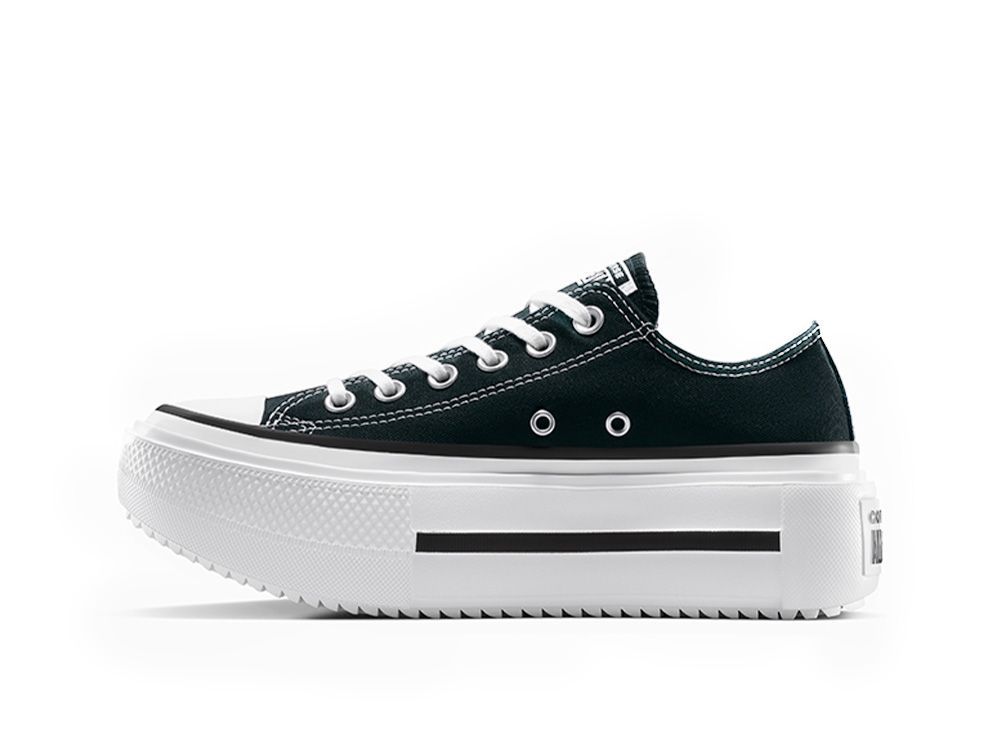 Zapatilla Mujer Converse Chuck Taylor Double Stack Negro-1