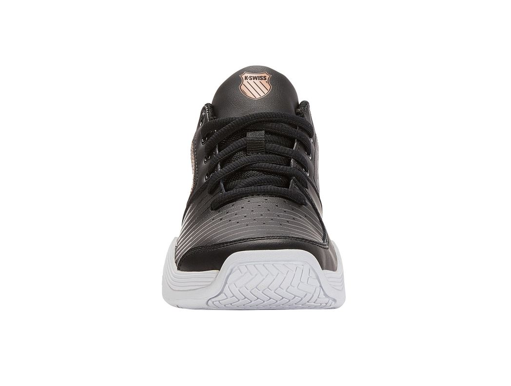 Zapatilla Kswiss Court Express Mujer Negro-2