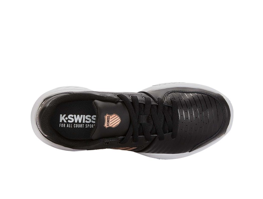 Zapatilla Kswiss Court Express Mujer Negro-5