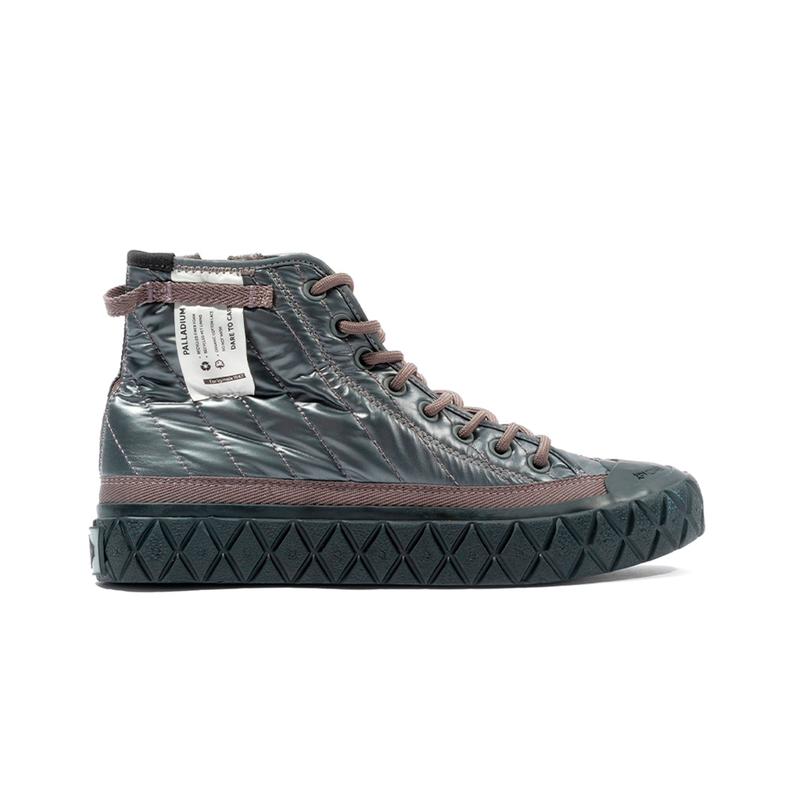 Zapatilla Mujer Palladium Palla Ace Re-Qulit Gris-0