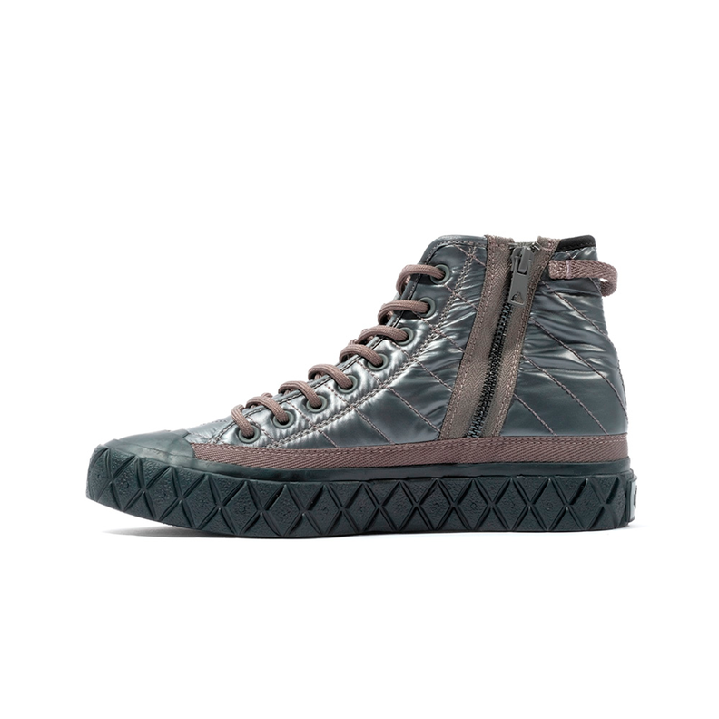 Zapatilla Mujer Palladium Palla Ace Re-Qulit Gris-3