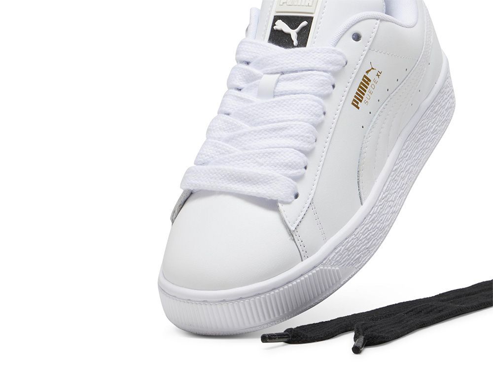 Zapatilla Puma Suede Xl Unisex Blanco-1