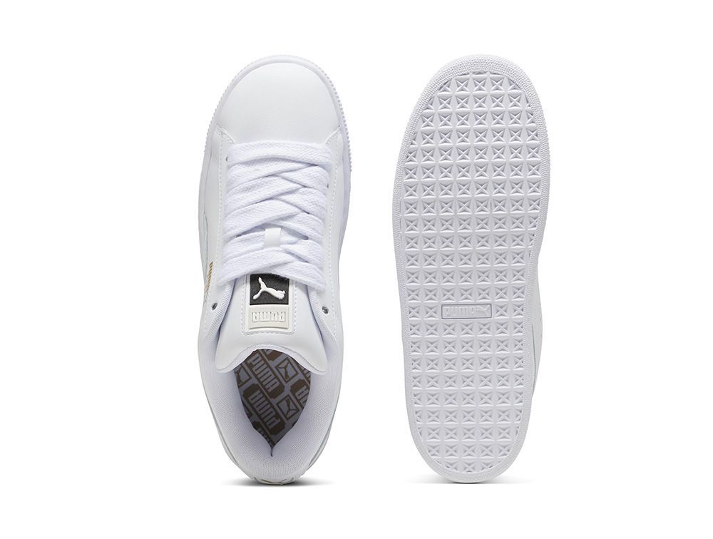 Zapatilla Puma Suede Xl Unisex Blanco-5