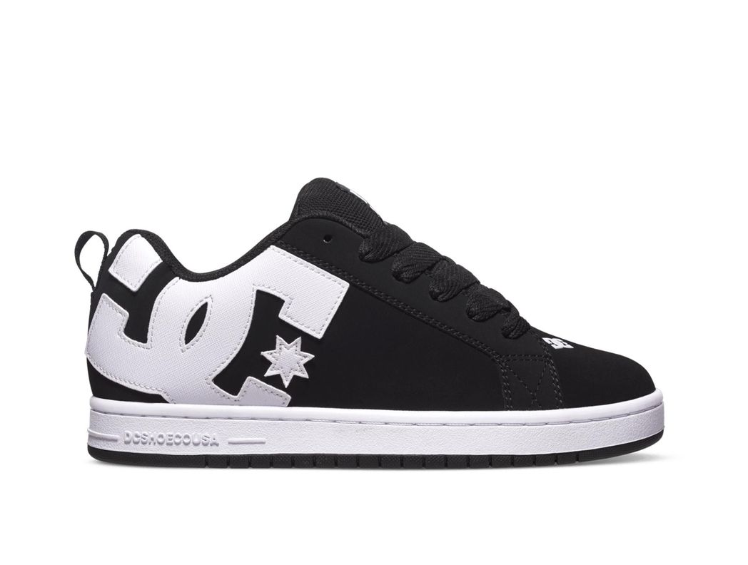 Zapatilla DC Court Graffik Hombre Negro-0