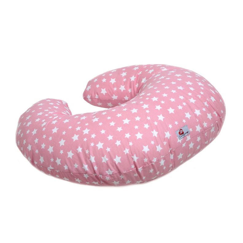 Cojín De Lactancia Estrellas Rosado-0
