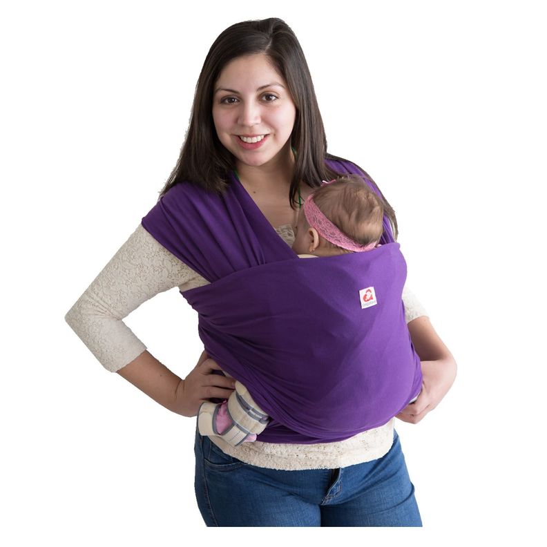 Fular Semielasticado Morado-0