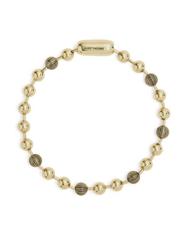 Collar Marc Jacobs Monogram Ball Chain Necklace-1
