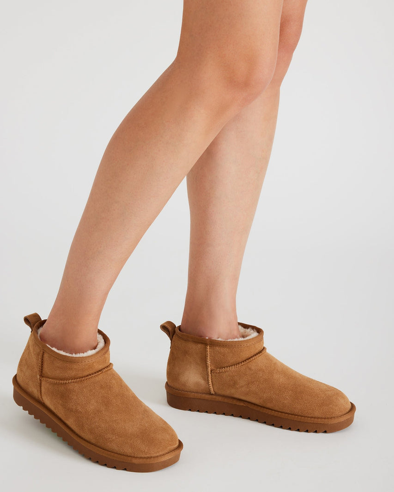 Botas Steve Madden Cabin Tan Suede-1