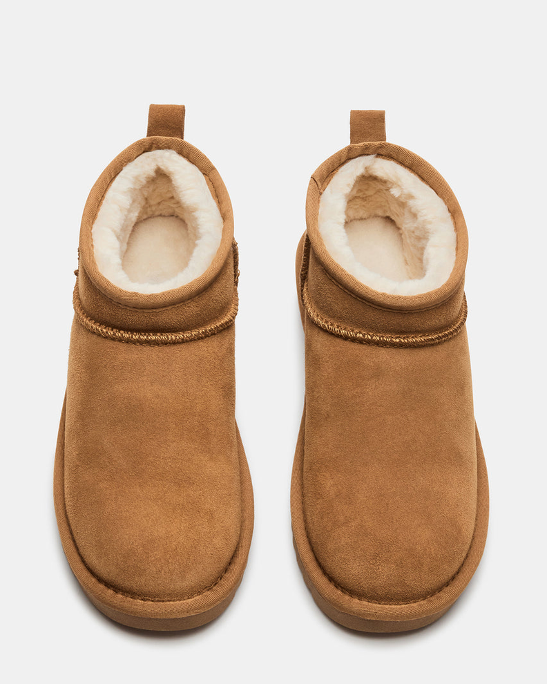 Botas Steve Madden Cabin Tan Suede-3