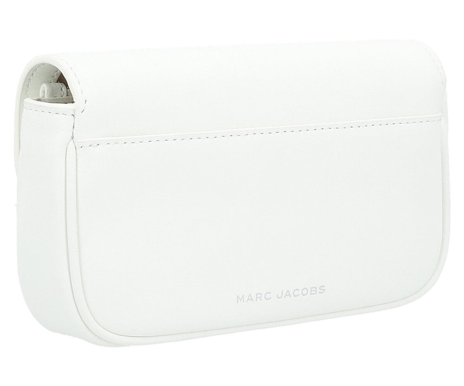 Cartera Marc Jacobs The Shoulder White Silver-2