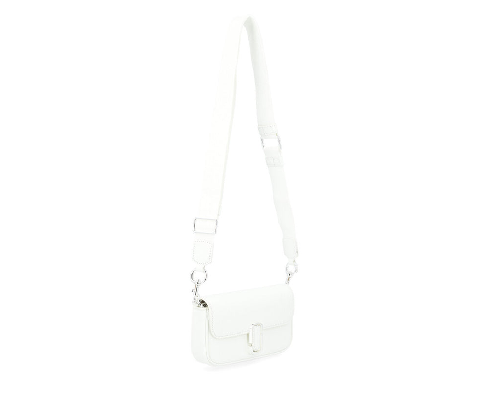 Cartera Marc Jacobs The Shoulder White Silver-4