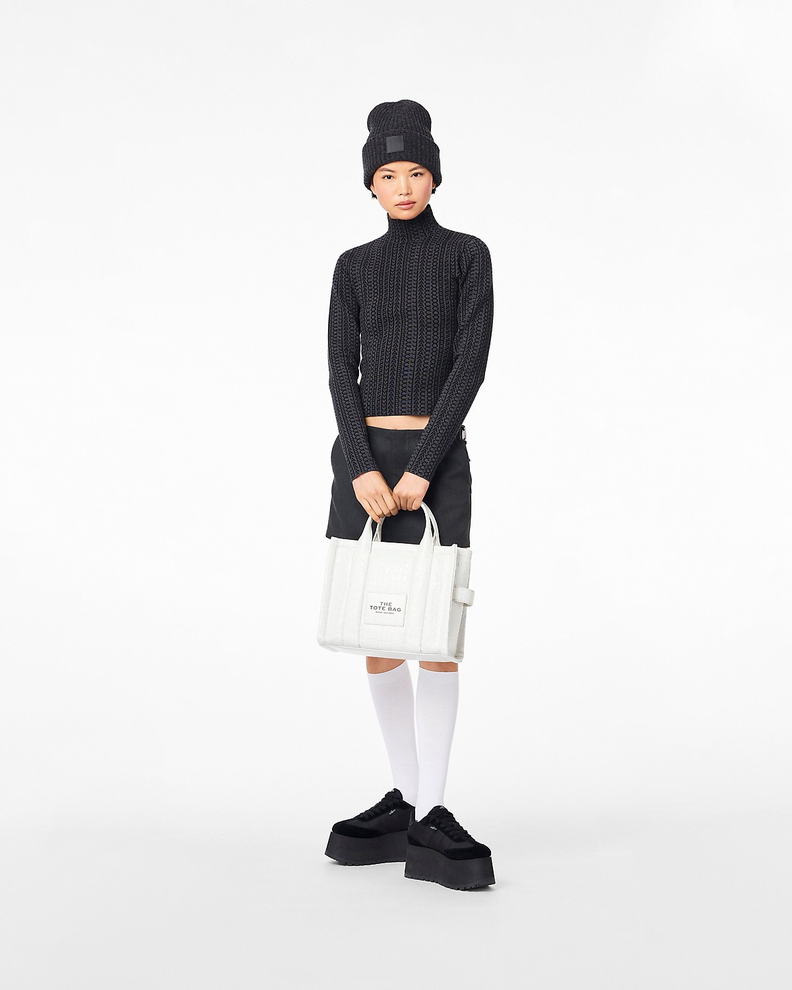 The Tote Bag Marc Jacobs Ivory Mediana-2