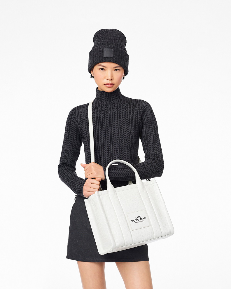 The Tote Bag Marc Jacobs Ivory Mediana-5