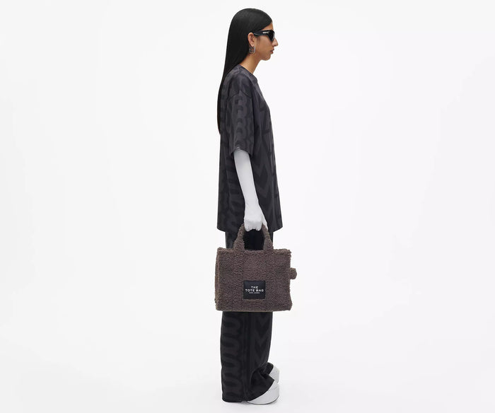 The Teddy Medium Tote Bag Marc Jacobs Grey-1