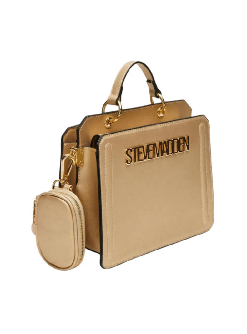  Cartera Steve Madden Gold Bevelyn-1