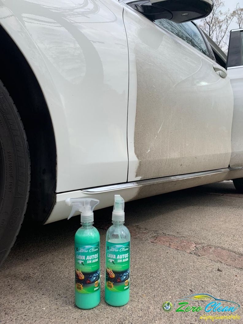 Pack 4 Zeroclean Lava Autos Sin Agua-1