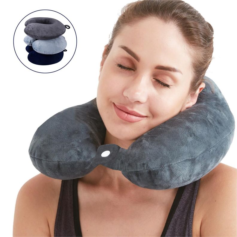 Almohada De Viaje Cuello Soft & Comfort 30x29x9-4