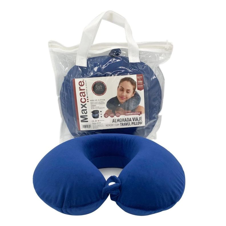 Almohada De Viaje Cuello Soft & Comfort 30x29x9-2