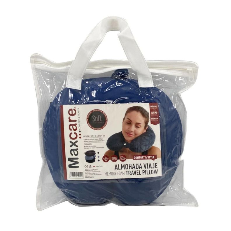 Almohada De Viaje Cuello Soft & Comfort 30x29x9-3