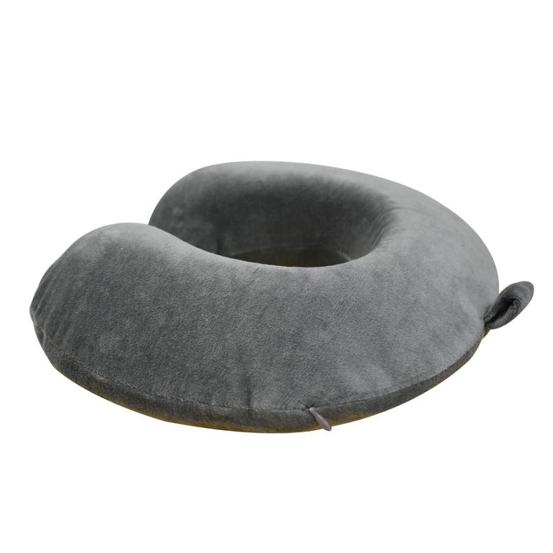 Almohada De Viaje Cuello Soft & Comfort 30x29x9 Gris