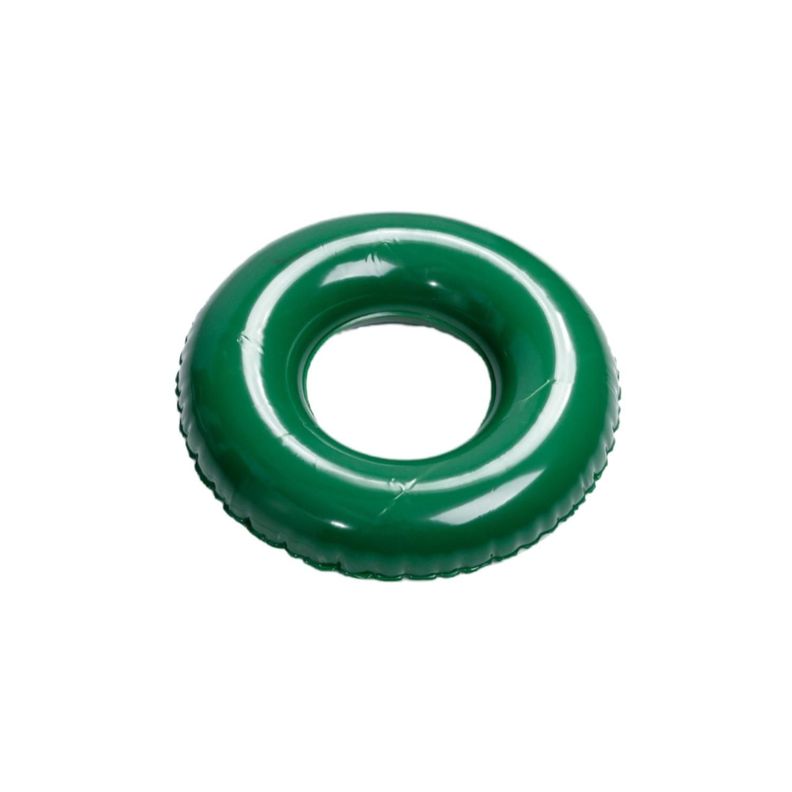 Cojin Inflable Antiescaras Redondo Verde Oscuro