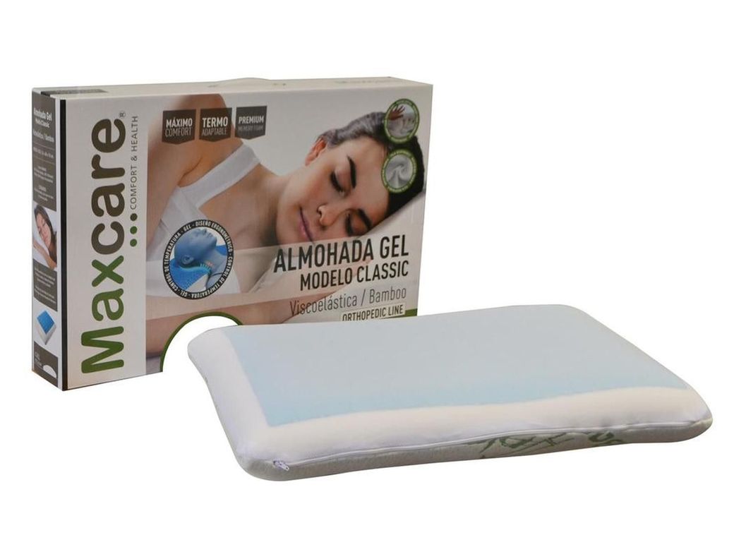Almohada Viscoelastica Gel Bamboo Pro 63x40x10-0
