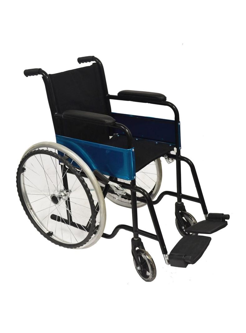 Silla De Ruedas Pediatrica Niño | Negra-0