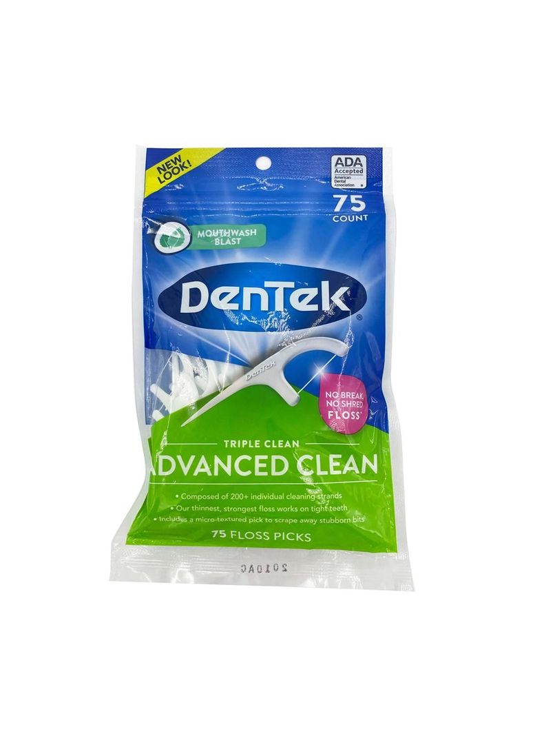 Hilo Dental Triple Clean Dentek 75 Unidades-2