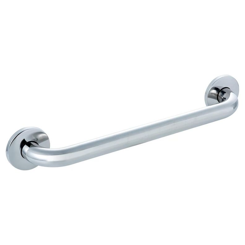 Barra Seguridad Baño Cromada 45cm-0