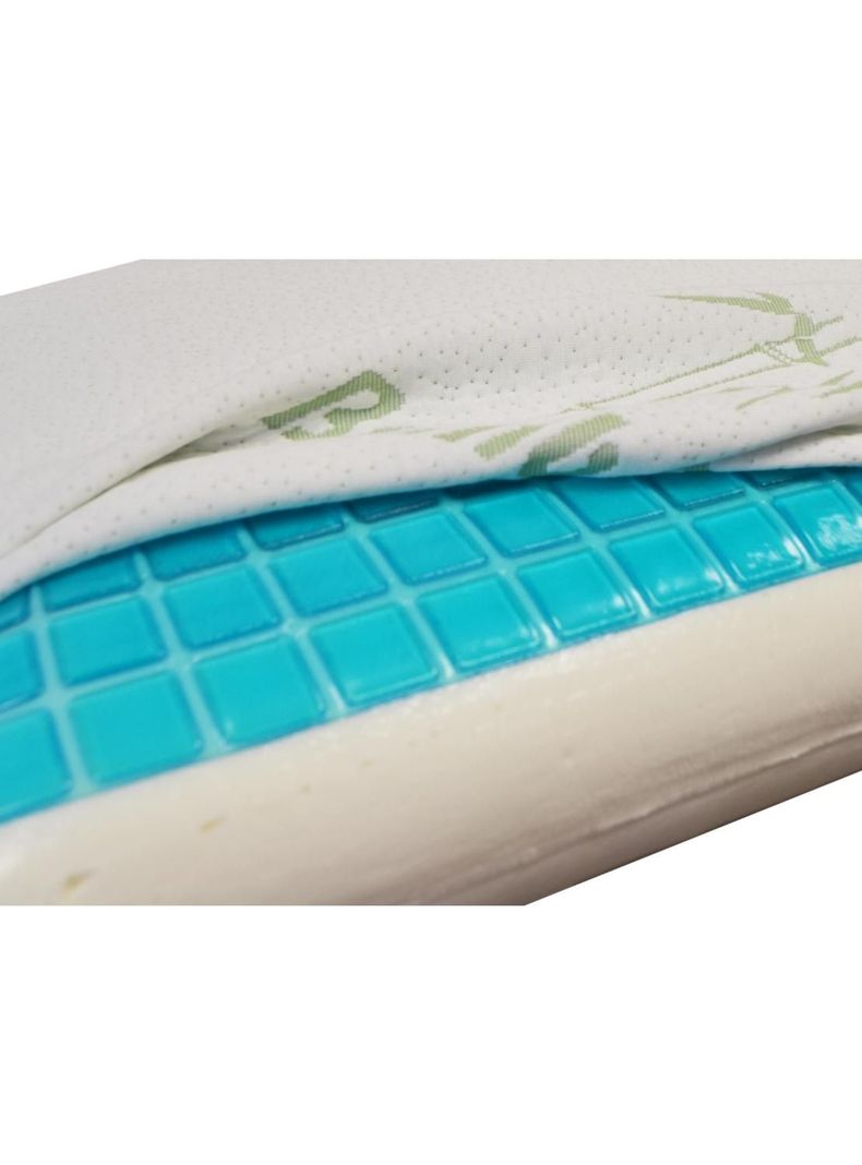 Pack 2 Almohadas Viscoelasticas Bamboo Gel 60x40x12-3