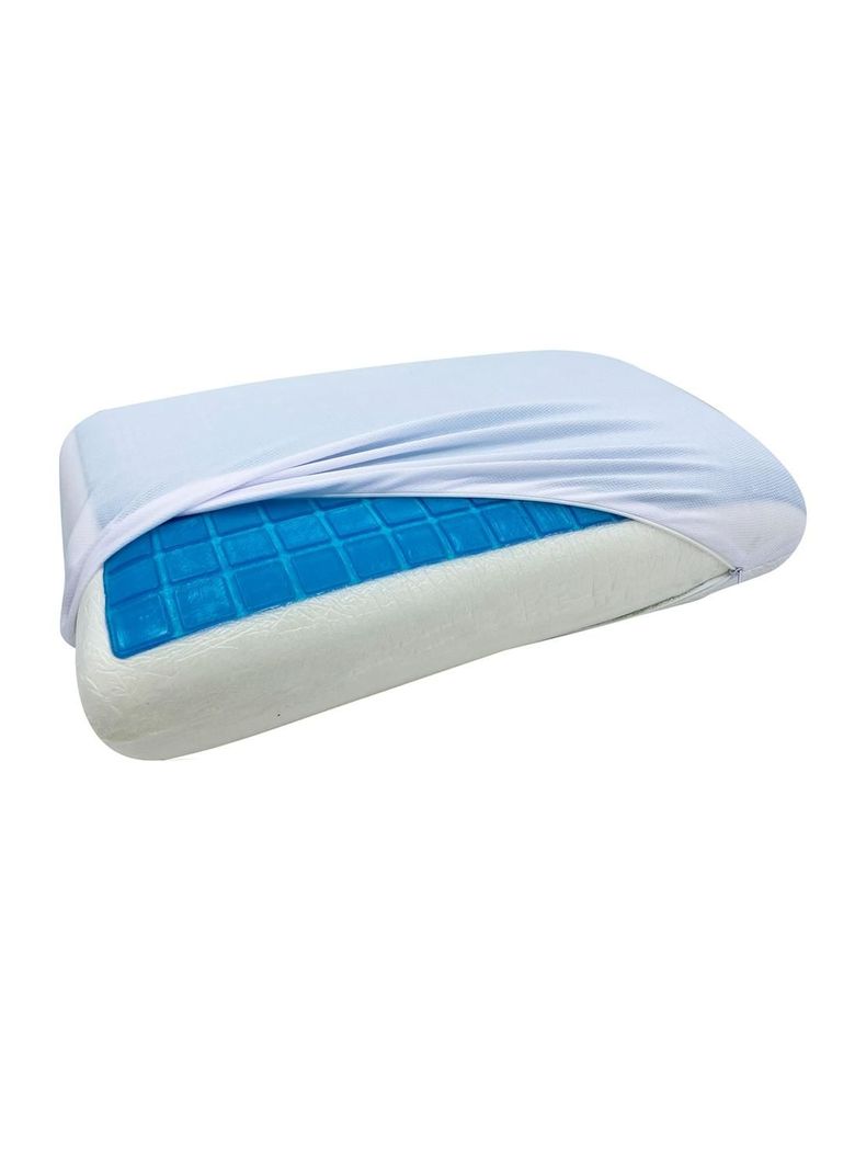 Almohada Viscoelastica Gel Bamboo Pro 60x40x12-1