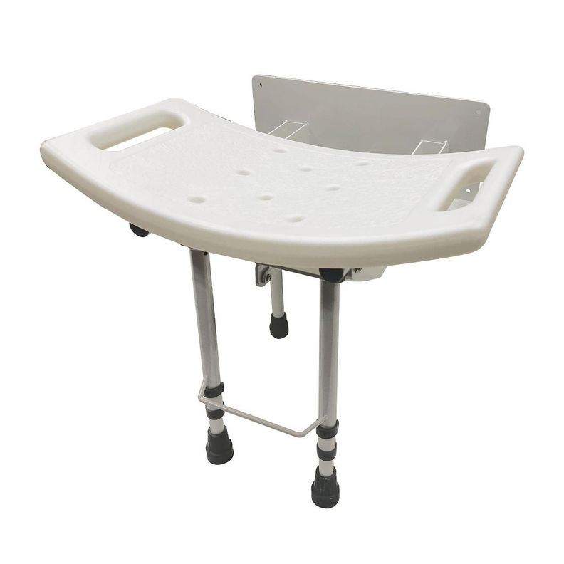 Silla De Ducha Bano Empotrada Strong Blanco
