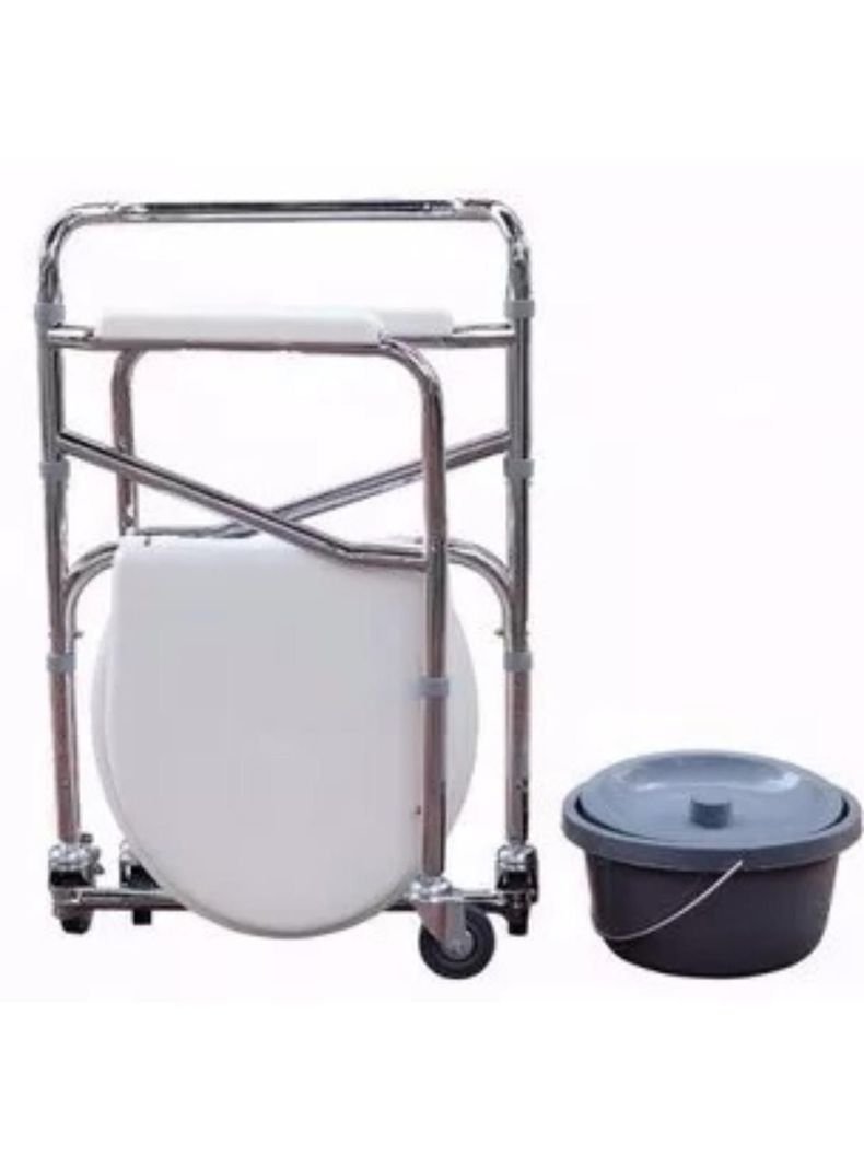 Baño Portátil WC Plegable Con Ruedas Pro-1
