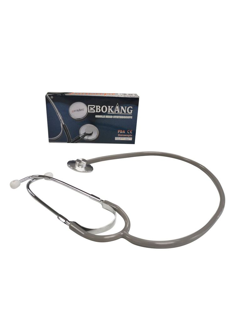 Pack estetoscopio básico gris + Termómetro digital flexible unidad-1